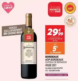 Netto Hachette - aop bordeaux offre