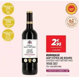 Netto Bordeaux aop cotes de bourg offre