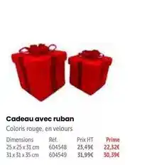 Retif Cadeau avec ruban offre