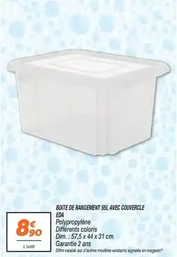 Netto Eda - boite de rangement esl avec couvercle offre