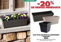 Carrefour Market Sur tous les pots et jardinières toscane eda offre