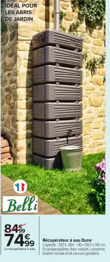 Carrefour Market Récupérateur à eau dune offre