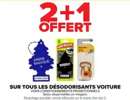 Carrefour Market Sur tous les désodorisants voiture offre