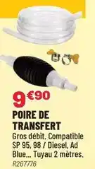 Brico Pro Ad blue - poire de transfert offre
