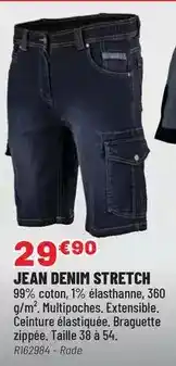 Brico Pro Jean denim stretch offre