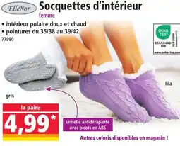 Norma ElleNor Socquettes d'intérieur offre