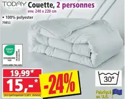 Norma TODAY Couette, 2 personnes offre