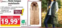 Norma ASMINELLA Veste longue matelassée offre