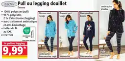 Norma Elle nor pull ou legging douillet offre