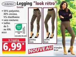 Norma Ellenor legging "look rétro" offre