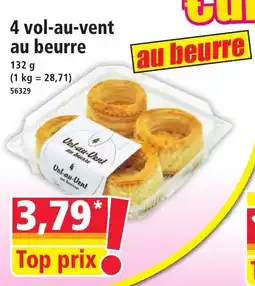 Norma 4 vol-au-vent au beurre offre