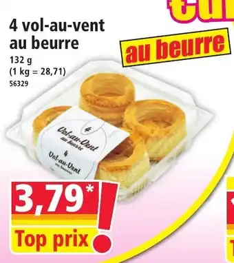 Norma 4 vol-au-vent au beurre offre