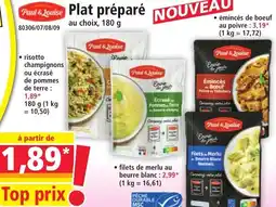 Norma Paul & zouise plat préparé offre