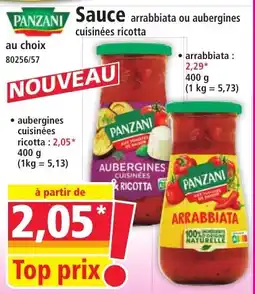 Norma PANZANI Sauce offre