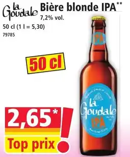 Norma Goudale Bière blonde IPA¨* 7.2% vol. offre