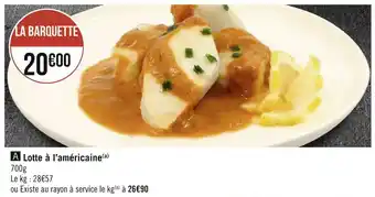 Lotte à l’américaine