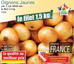 Norma Oignons Jaunes offre
