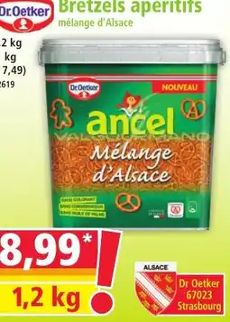 Norma Dr.Oetker Bretzels apéritifs offre
