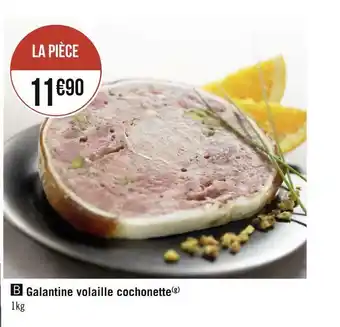 Galantine volaille cochonette