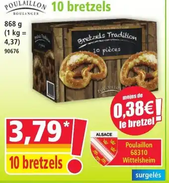 Norma POULAILLON 10 bretzels offre