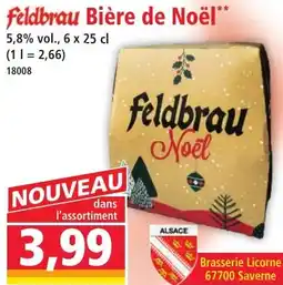 Norma Feldbrau Bière de Noël offre