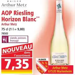 Norma AOP Riesling Horizon Blanc offre
