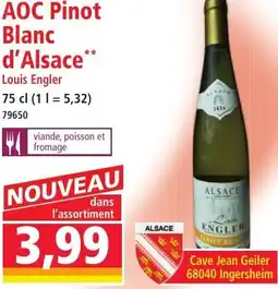 Norma AOC Pinot Blanc d'Alsace offre