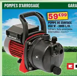 Brico Pro POMPE DE SURFACE offre