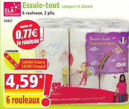 Norma Essuie-tout compact et décoré offre