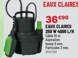 Brico Pro Eaux claires offre