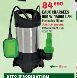 Brico Pro Eaux chargées 900 w. 14000 l/h offre