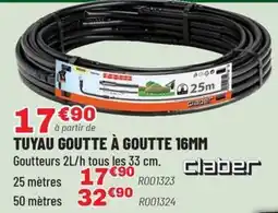 Brico Pro Tuyau goutte à goutte 16mm offre