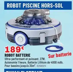 Brico Pro Robot batterie offre