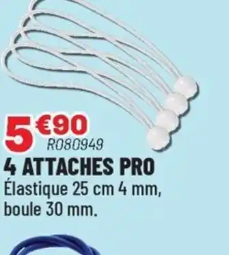 Brico Pro 4 attaches pro offre