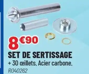 Brico Pro Set de sertissage offre