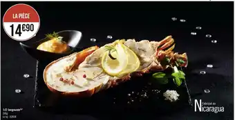 Géant Casino 1/2 langouste offre