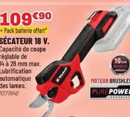 Brico Pro Sécateur 18 v offre