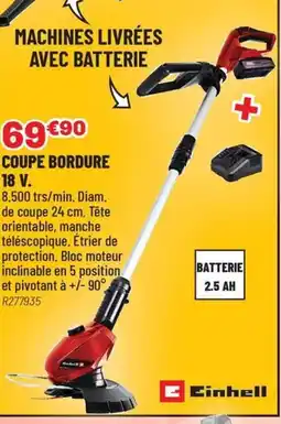 Brico Pro EINHELL Coupe bordue offre