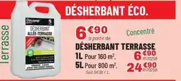 Brico Pro Désherbant terrasse offre