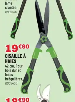 Brico Pro Cisaille à haies offre