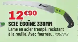 Brico Pro Scie égoïne 330mm offre