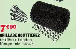 Brico Pro Grillage gouttières offre