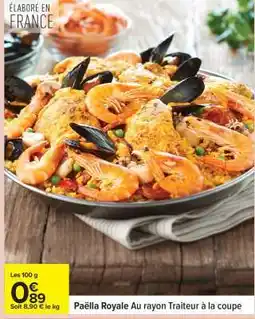Carrefour Paella Royale offre