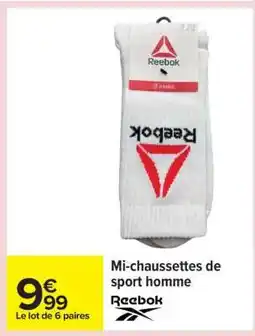 Carrefour Mi-chaussettes de sport homme offre