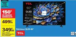 Carrefour Téléviseur QLED 4K offre