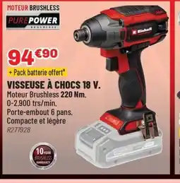 Brico Pro Visseuse à chocs 18 v offre