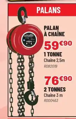 Brico Pro Palan à chaîne offre