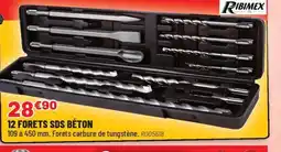 Brico Pro 12 forets sds béton offre