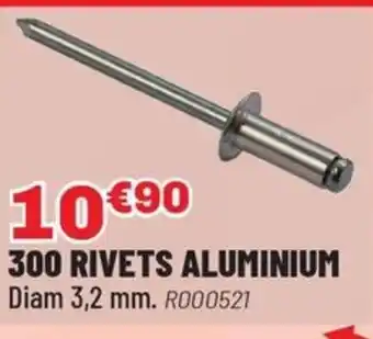 Brico Pro 300 rivets aluminium offre