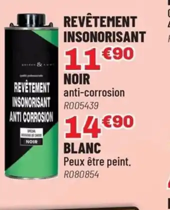 Brico Pro Revêtement insonorisant offre